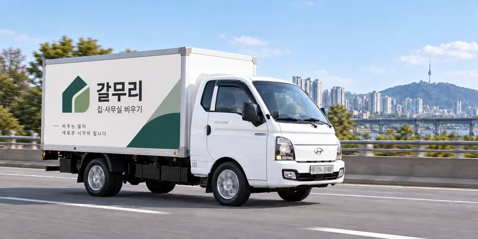 명륜동 유품정리 | 갈무리 작업 차량, 그림